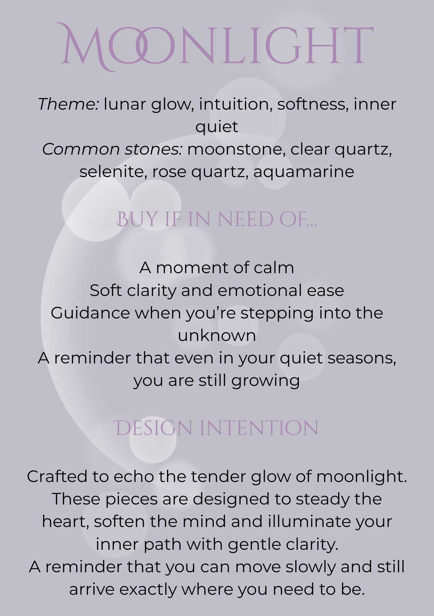 Moonlight - Halo Blooms Collective