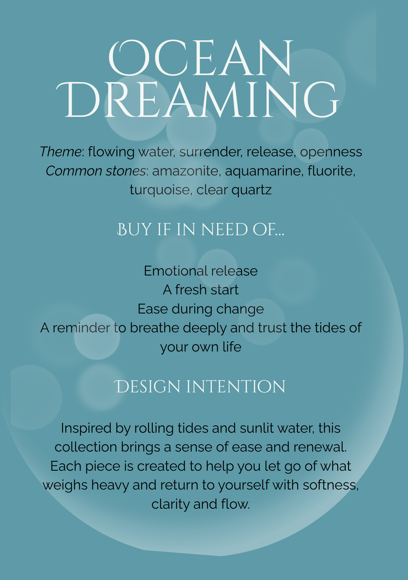 Ocean Dreaming - Halo Blooms Collective